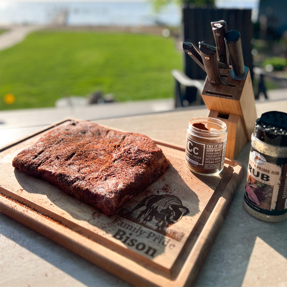 Bison Brisket Box Family Pride Meats