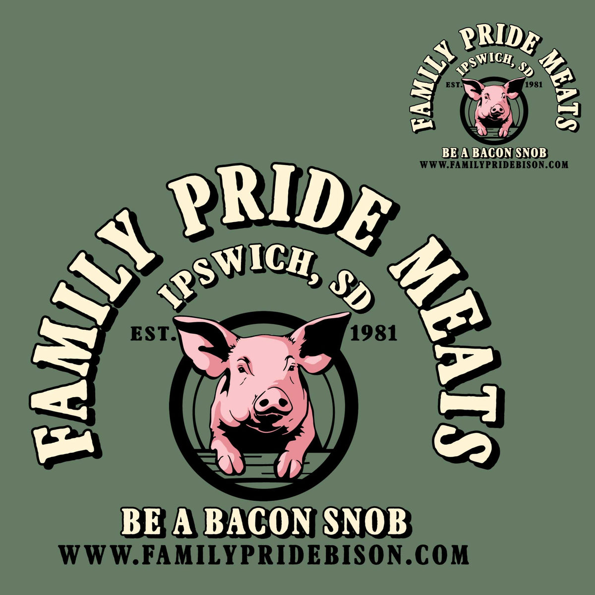 Be A Bacon Snob Shirt Family Pride Meats
