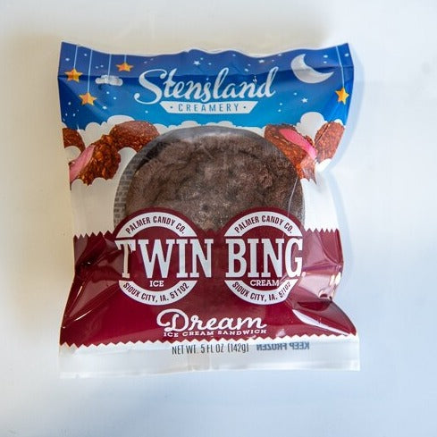 Double Chocolate Chip & Twin Bing Dream Ice Cream Sandwich